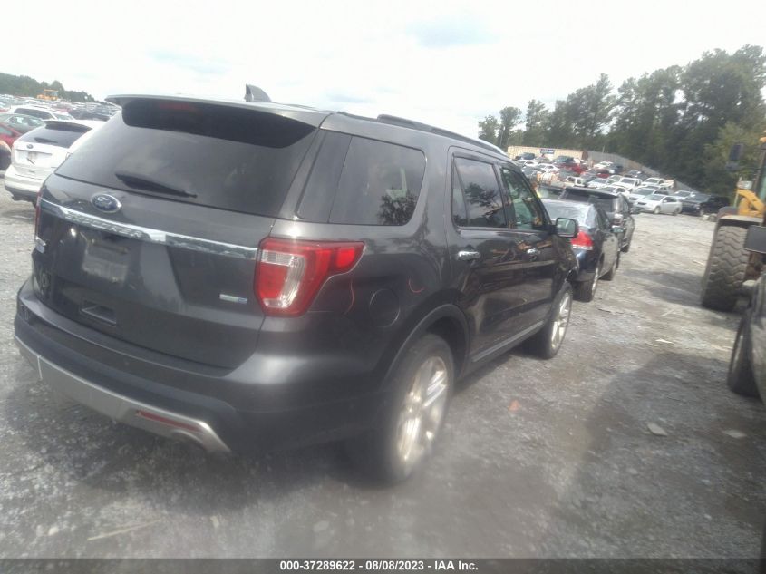 2016 FORD EXPLORER LIMITED - 1FM5K8FH1GGB34170