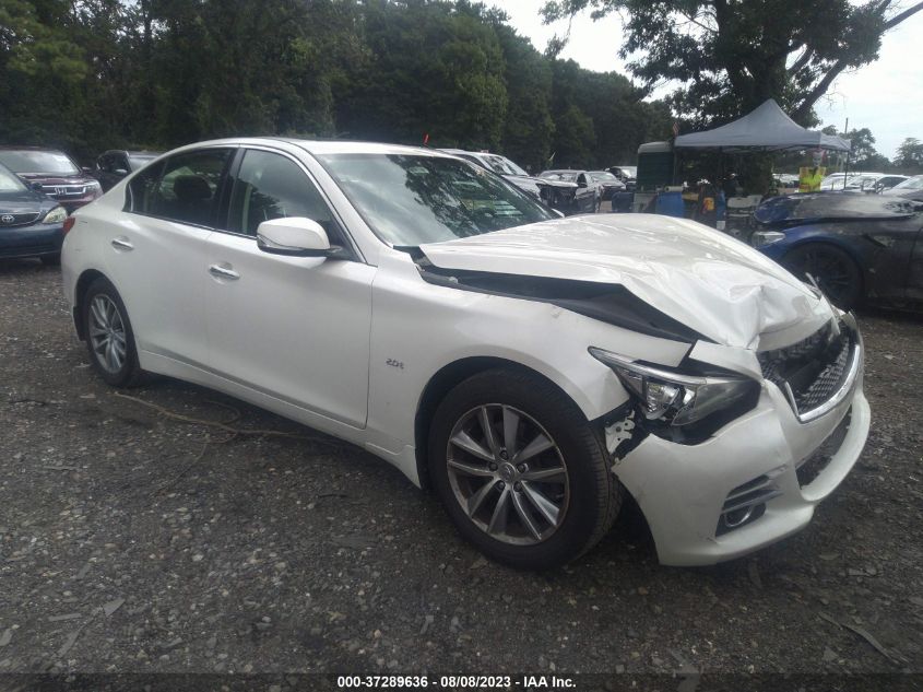 2016 INFINITI Q50 2.0T PREMIUM - JN1CV7AR7GM253276