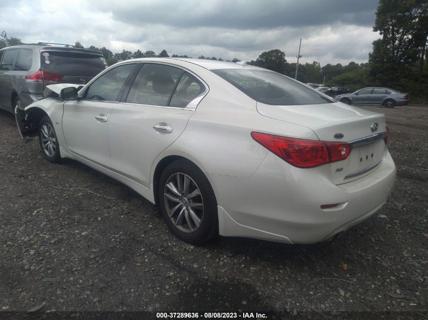 2016 INFINITI Q50 2.0T PREMIUM - JN1CV7AR7GM253276