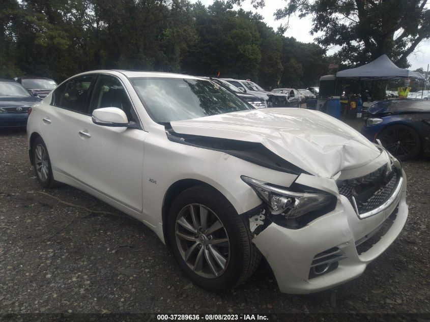 2016 INFINITI Q50 2.0T PREMIUM - JN1CV7AR7GM253276