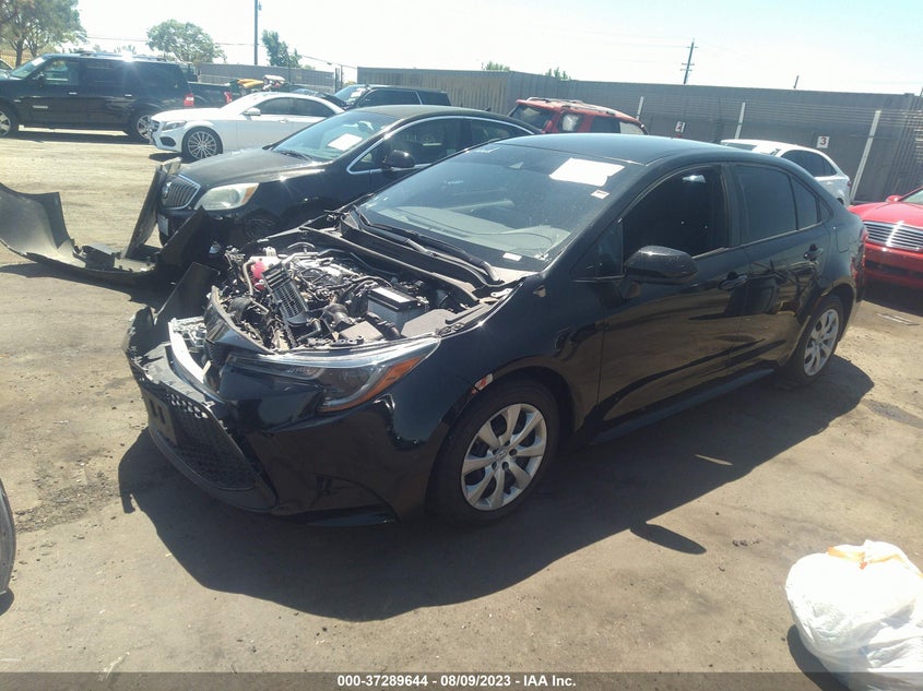 VIN 5YFEPRAE0LP113702 2020 TOYOTA COROLLA LE