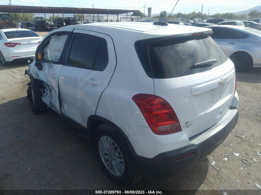 2015 CHEVROLET TRAX LS - KL7CJKSB3FB181500