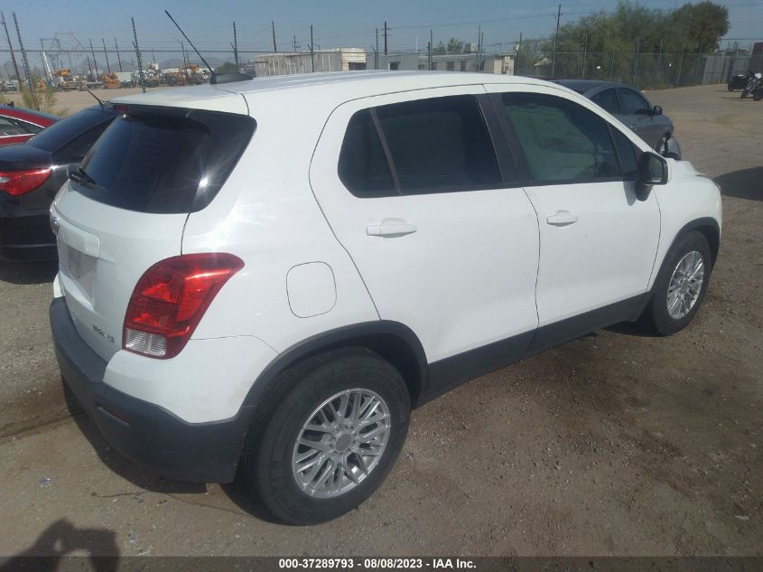 2015 CHEVROLET TRAX LS - KL7CJKSB3FB181500