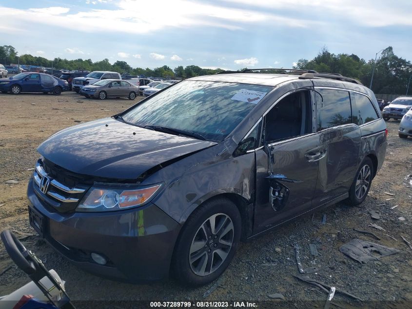 2014 HONDA ODYSSEY TOURING - 5FNRL5H9XEB035121
