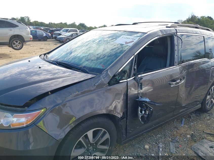 2014 HONDA ODYSSEY TOURING - 5FNRL5H9XEB035121
