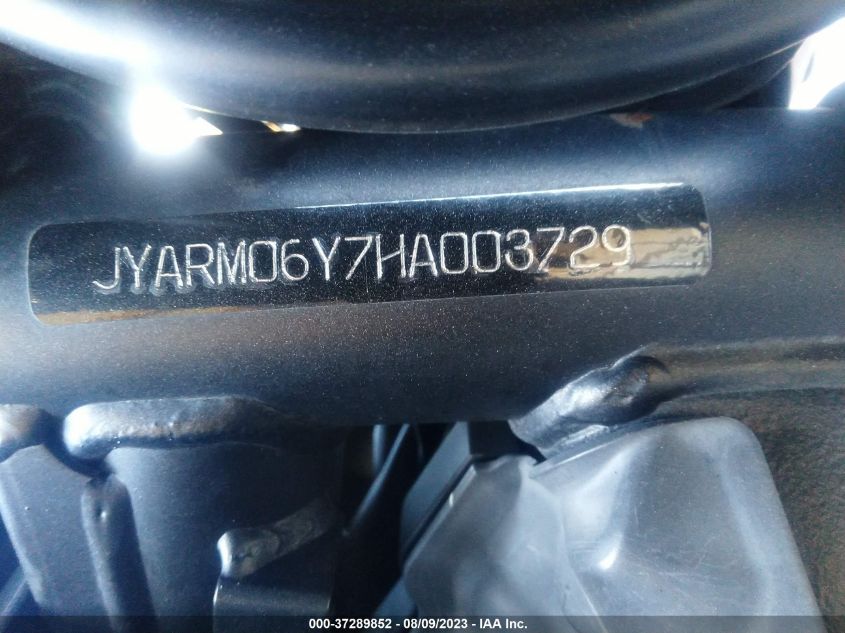 2017 YAMAHA FZ07 C JYARM06Y7HA003729