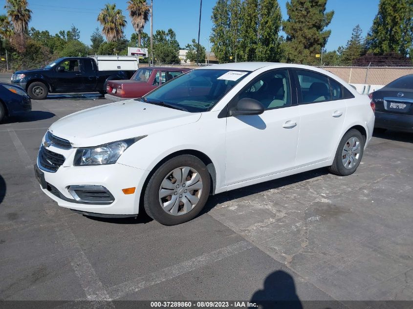 2015 CHEVROLET CRUZE LS - 1G1PA5SG3F7268536