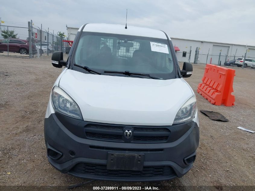 2017 RAM PROMASTER CITY CARGO VAN TRADESMAN ZFBERFAB8H6F51175