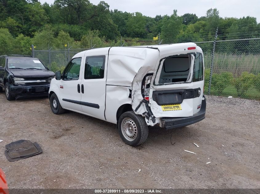 2017 RAM PROMASTER CITY CARGO VAN TRADESMAN ZFBERFAB8H6F51175
