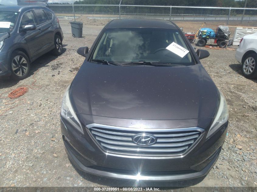 2015 HYUNDAI SONATA 2.4L SE - 5NPE24AF1FH035751