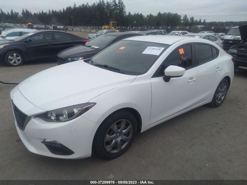 2016 MAZDA MAZDA3 I SPORT - JM1BM1T78G1280038