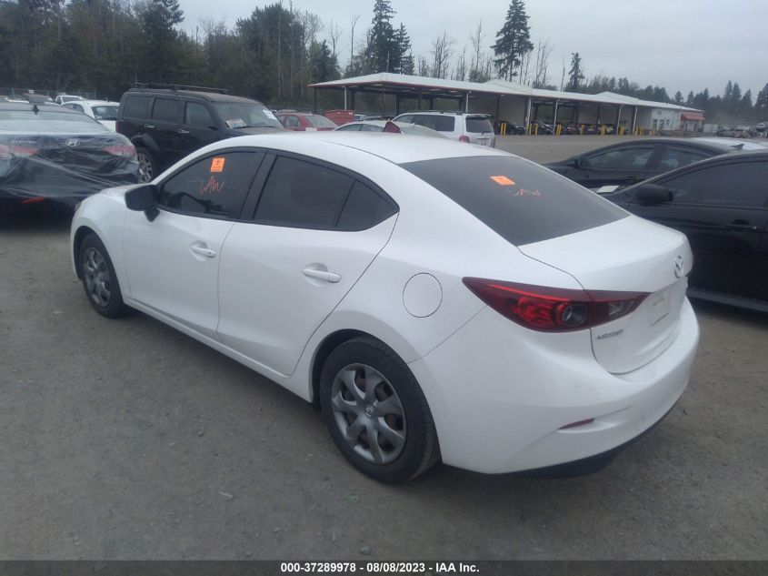2016 MAZDA MAZDA3 I SPORT - JM1BM1T78G1280038
