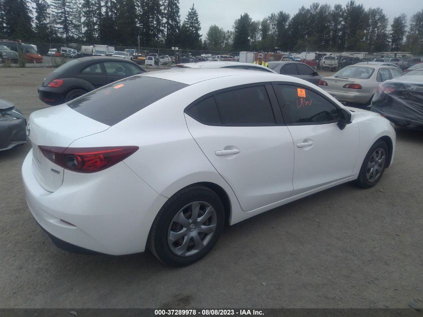 2016 MAZDA MAZDA3 I SPORT - JM1BM1T78G1280038