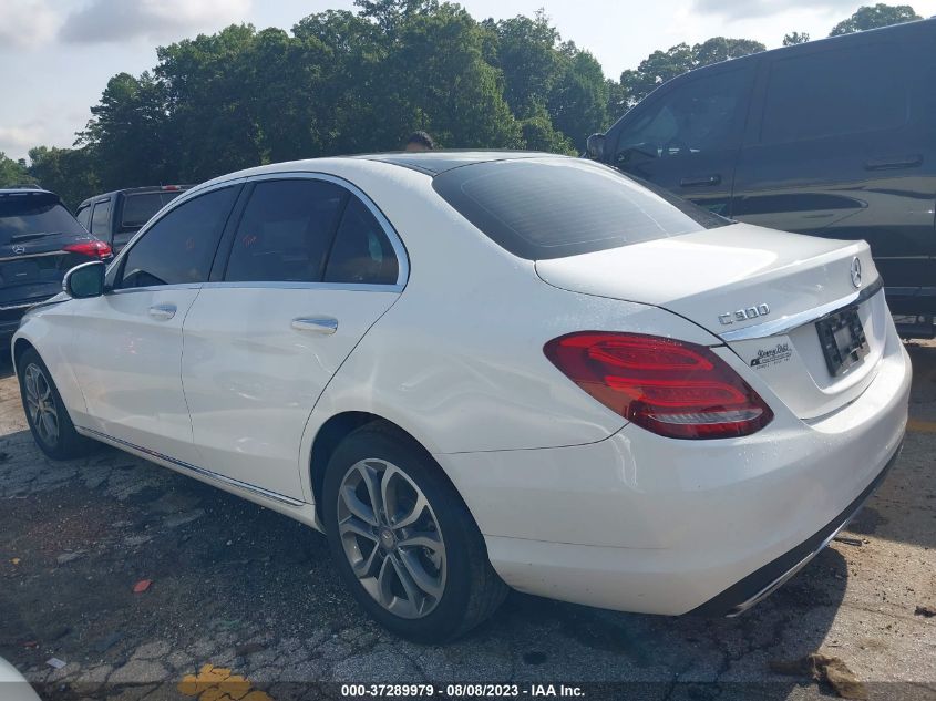 2015 MERCEDES-BENZ C-CLASS C 300 - 55SWF4KBXFU010266