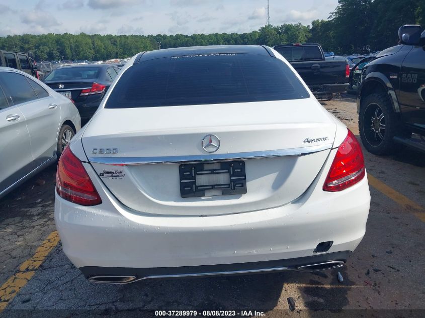 2015 MERCEDES-BENZ C-CLASS C 300 - 55SWF4KBXFU010266