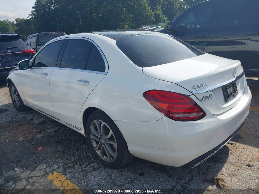 2015 MERCEDES-BENZ C-CLASS C 300 - 55SWF4KBXFU010266