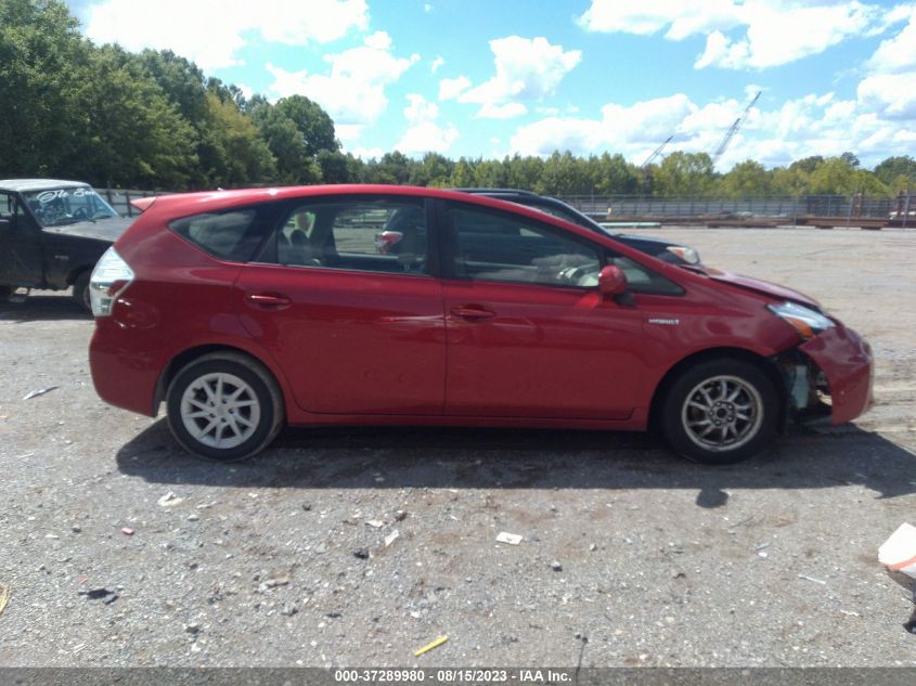 2013 TOYOTA PRIUS V TWO/THREE/FIVE - JTDZN3EU8D3191984