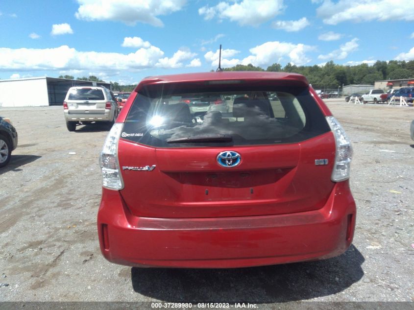 2013 TOYOTA PRIUS V TWO/THREE/FIVE - JTDZN3EU8D3191984
