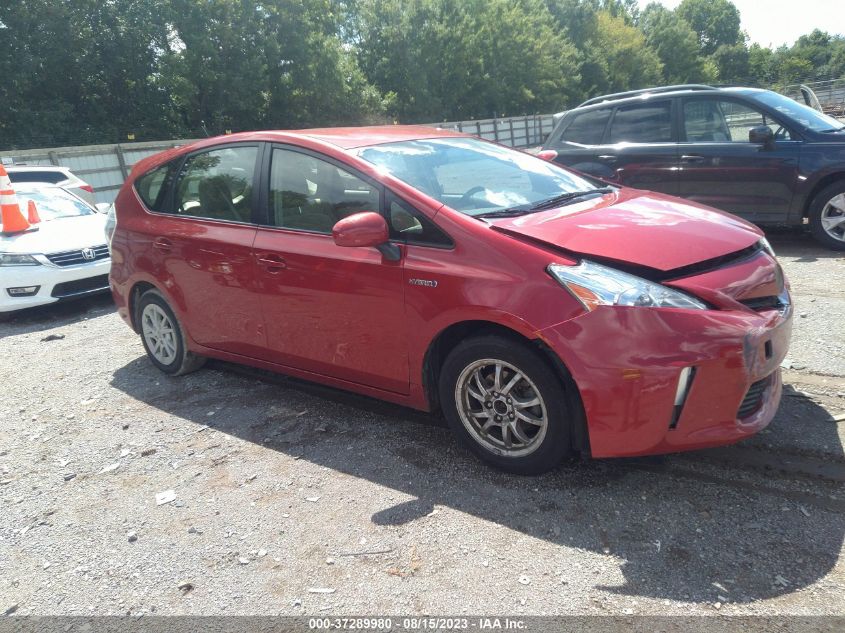 2013 TOYOTA PRIUS V TWO/THREE/FIVE - JTDZN3EU8D3191984