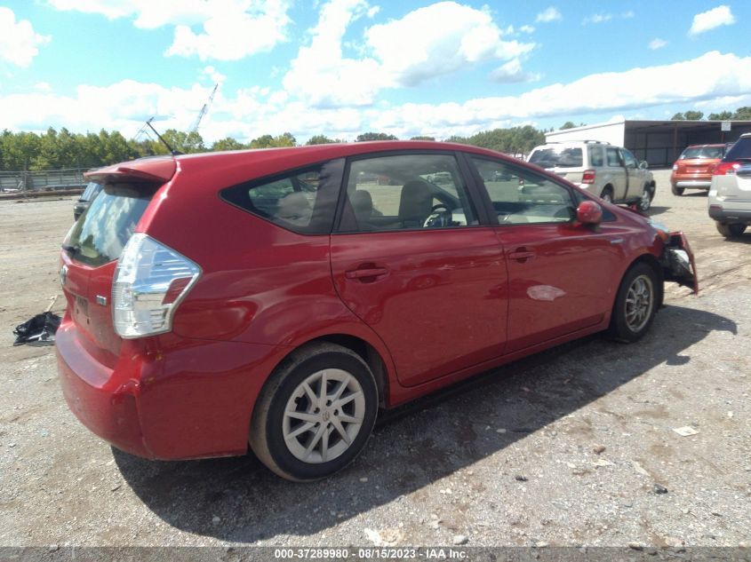 2013 TOYOTA PRIUS V TWO/THREE/FIVE - JTDZN3EU8D3191984