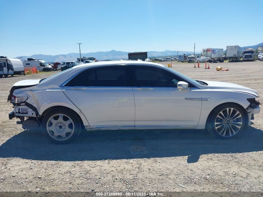 2017 LINCOLN CONTINENTAL RESERVE 1LN6L9RP5H5608614