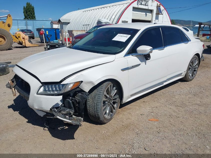 2017 LINCOLN CONTINENTAL RESERVE 1LN6L9RP5H5608614