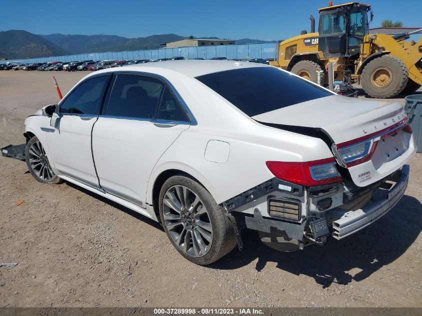 2017 LINCOLN CONTINENTAL RESERVE 1LN6L9RP5H5608614