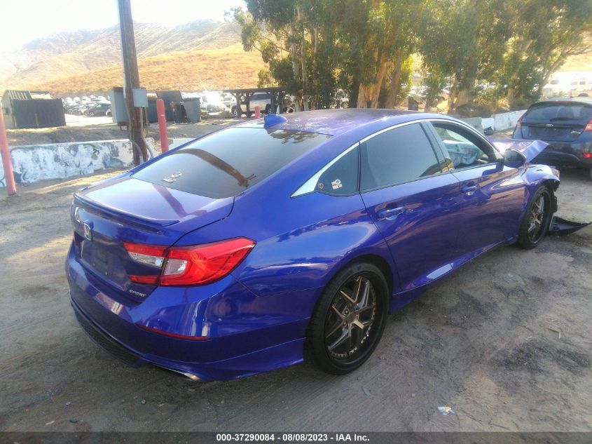 2019 HONDA ACCORD SEDAN SPORT 1.5T - 1HGCV1F35KA123779