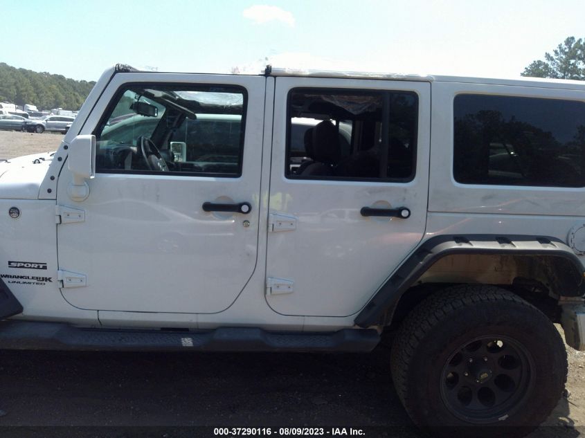2018 JEEP WRANGLER JK UNLIMITED SPORT S 1C4BJWDG8JL812730