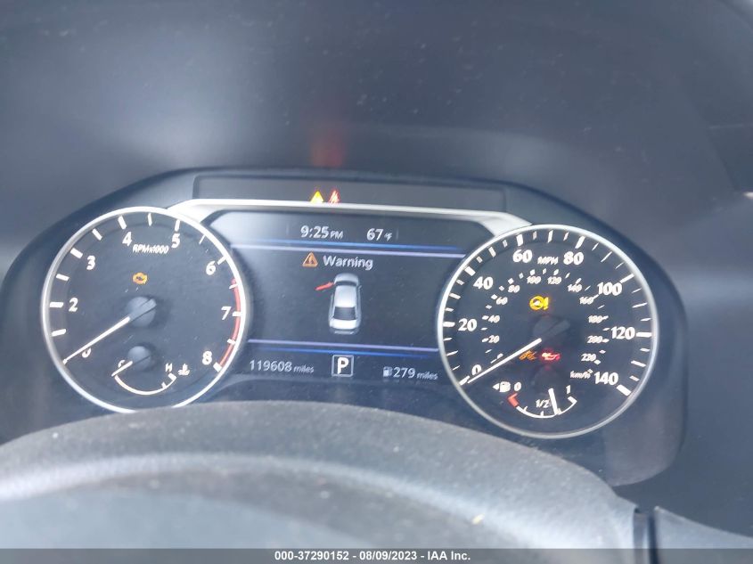 2019 NISSAN ALTIMA SR - 1N4BL4CV1KC217286