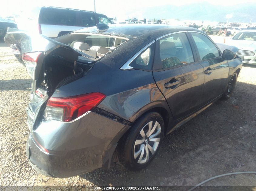 2HGFE2F29NH511615 Honda Civic Sedan LX 4