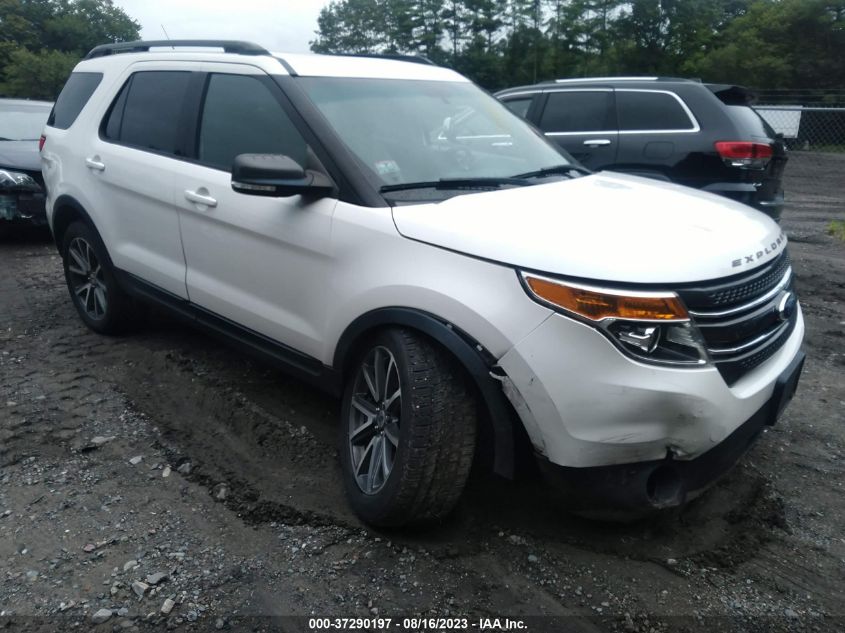 2015 FORD EXPLORER XLT - 1FM5K8D82FGA98877