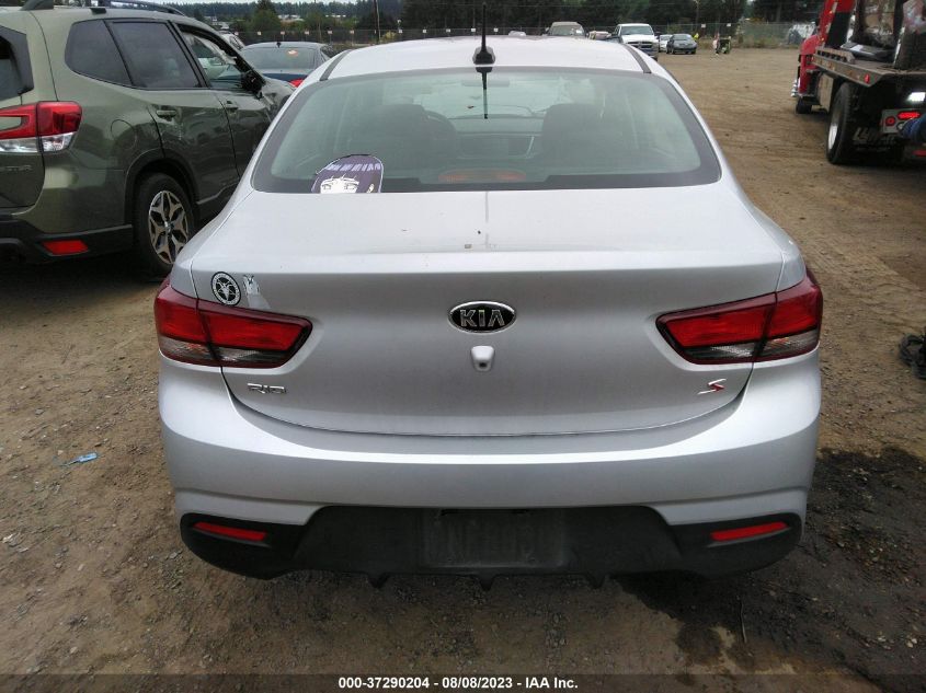 2018 KIA RIO S - 3KPA24AB7JE100126