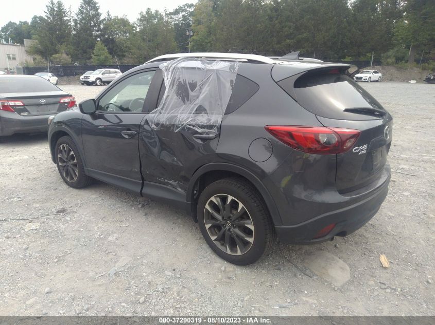 2016 MAZDA CX-5 GRAND TOURING - JM3KE4DY6G0725704