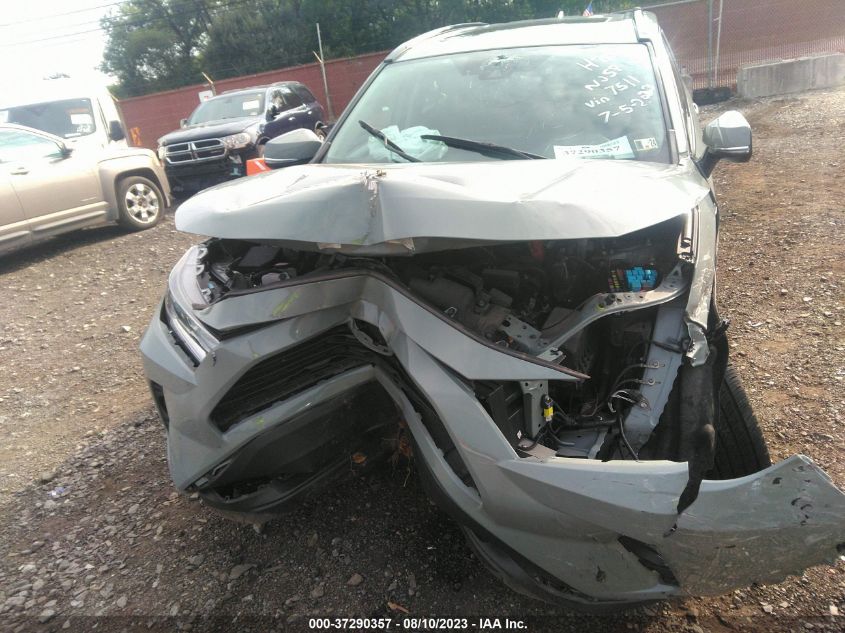 2021 TOYOTA RAV4 HYBRID - 2T3R6RFV0MW017511
