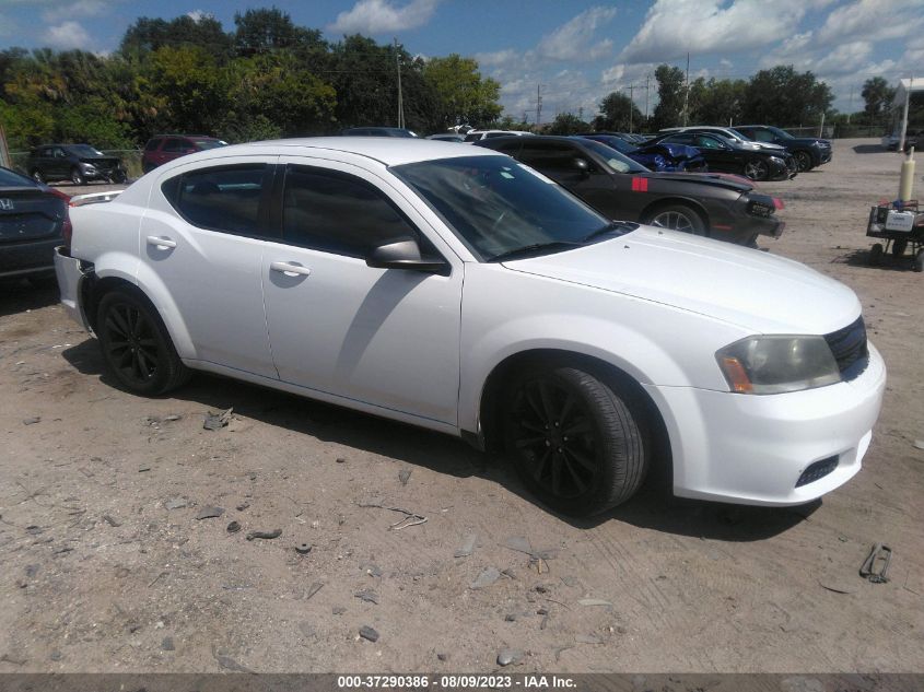 2014 DODGE AVENGER SE - 1C3CDZAB6EN132751