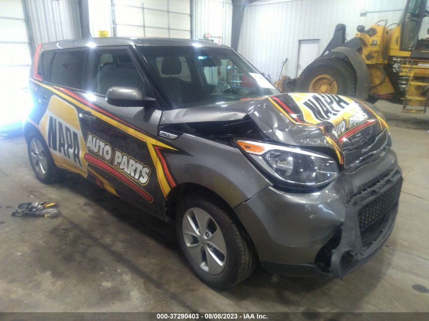 2016 KIA SOUL BASE - KNDJN2A21G7399150