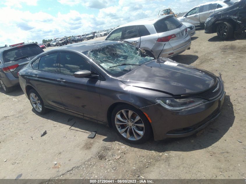 2015 CHRYSLER 200 S - 1C3CCCDG4FN656439