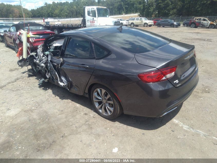 2015 CHRYSLER 200 S - 1C3CCCDG4FN656439