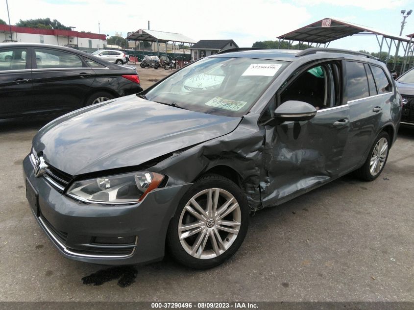 2015 VOLKSWAGEN GOLF SPORTWAGEN TDI SE - 3VWCA7AU5FM511873