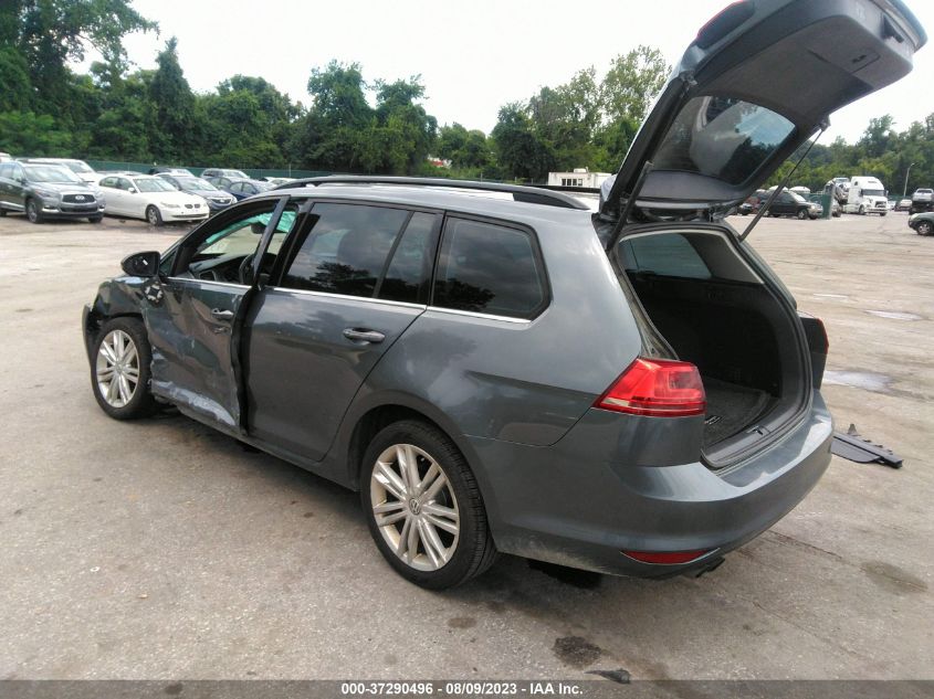 2015 VOLKSWAGEN GOLF SPORTWAGEN TDI SE - 3VWCA7AU5FM511873