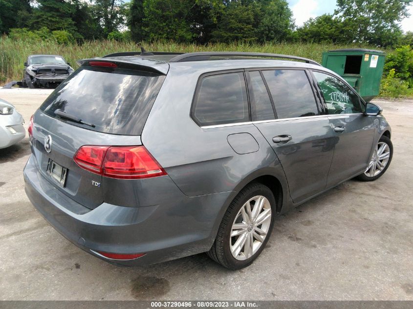 2015 VOLKSWAGEN GOLF SPORTWAGEN TDI SE - 3VWCA7AU5FM511873
