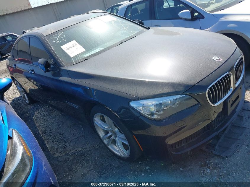 2014 BMW 7 SERIES 740I - WBAYA6C5XED144081