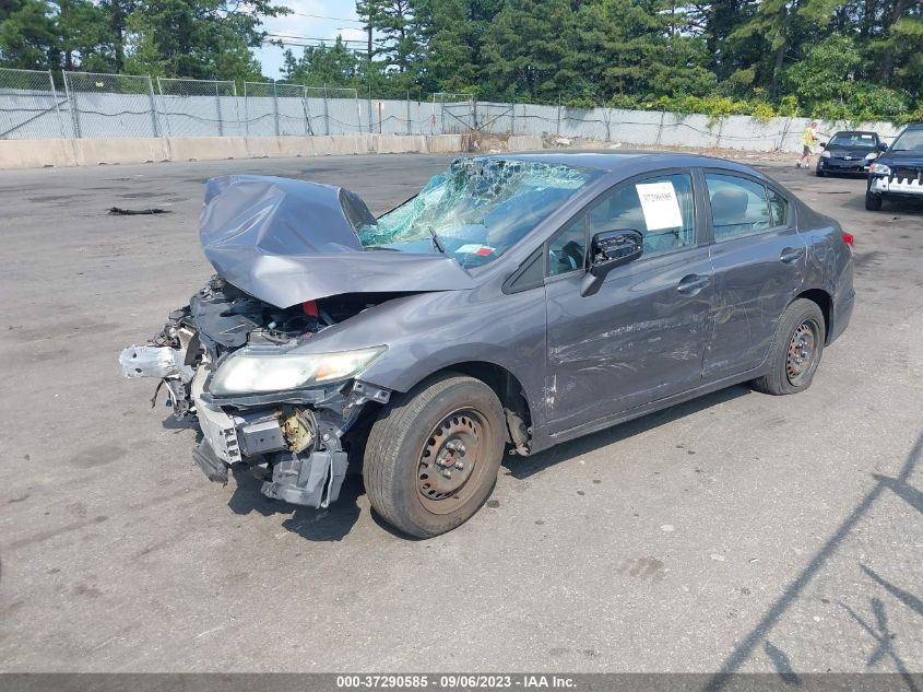 2014 HONDA CIVIC SEDAN LX - 2HGFB2F50EH512882