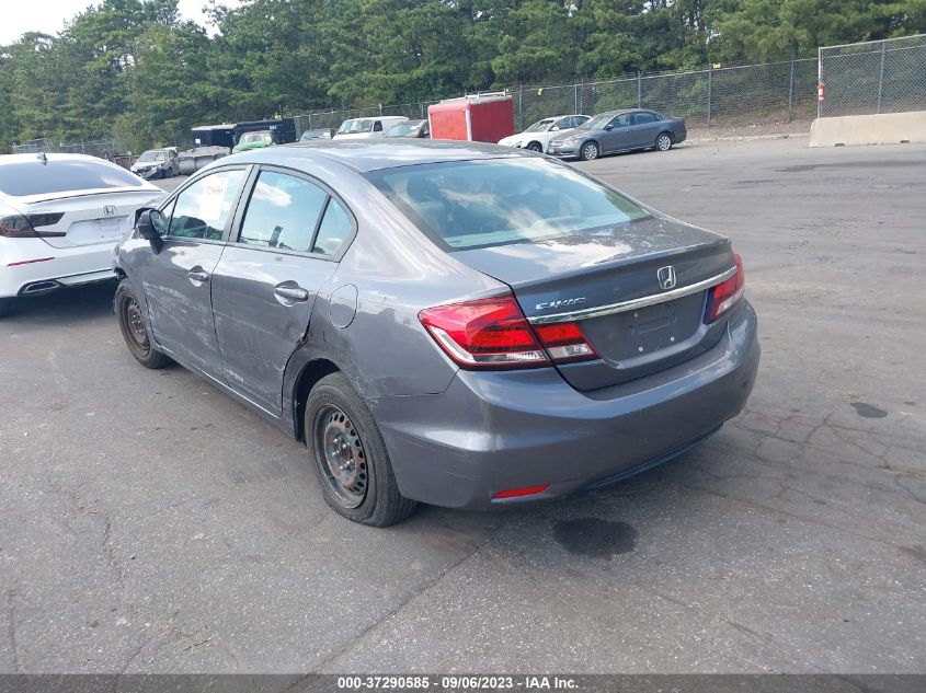 2014 HONDA CIVIC SEDAN LX - 2HGFB2F50EH512882