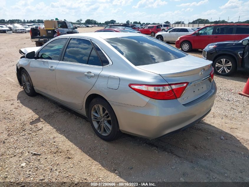 2016 TOYOTA CAMRY LE/XLE/SE/XSE - 4T1BF1FK6GU196059