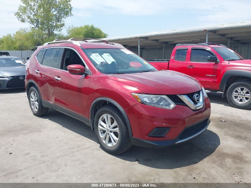 2015 NISSAN ROGUE SV - KNMAT2MT5FP565517