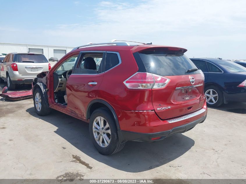 2015 NISSAN ROGUE SV - KNMAT2MT5FP565517