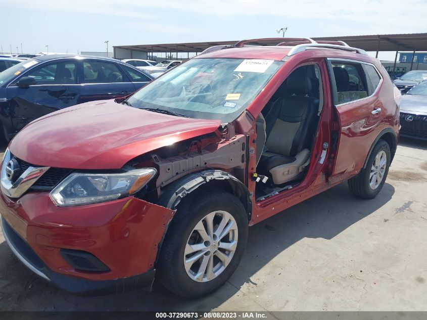 2015 NISSAN ROGUE SV - KNMAT2MT5FP565517