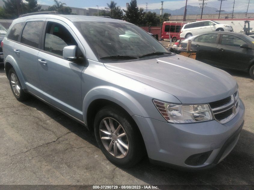 2013 DODGE JOURNEY SXT - 3C4PDCBB6DT729664